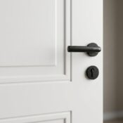 door with black handle 202605112355